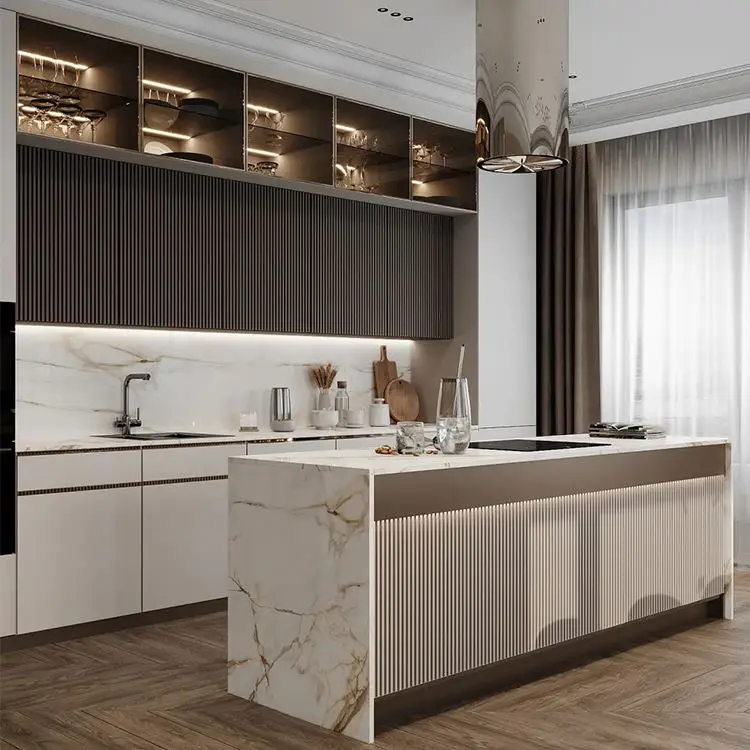 Cheap Mini kitchen cabinets simple design