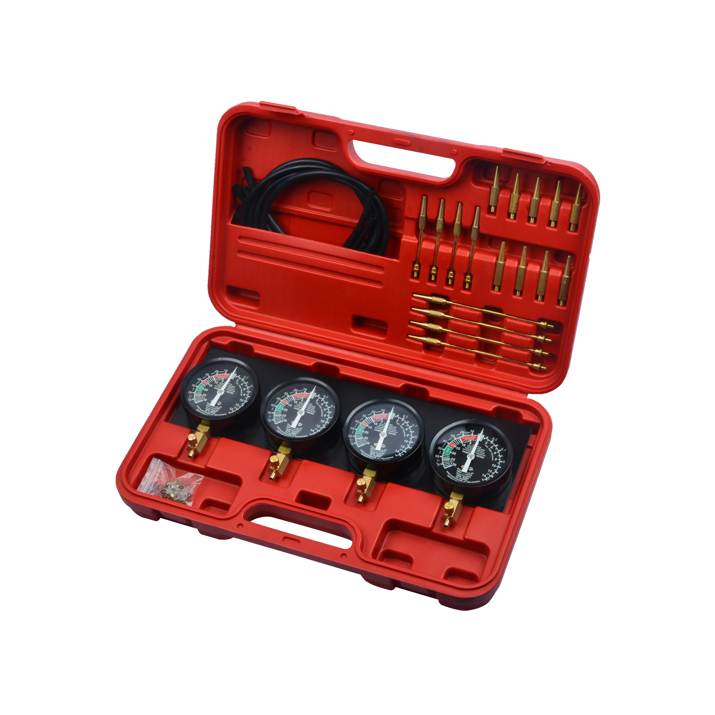 4 Fuel Vacuum Carburetor Synchronizer Carb Sync Tool Tuner Balancer