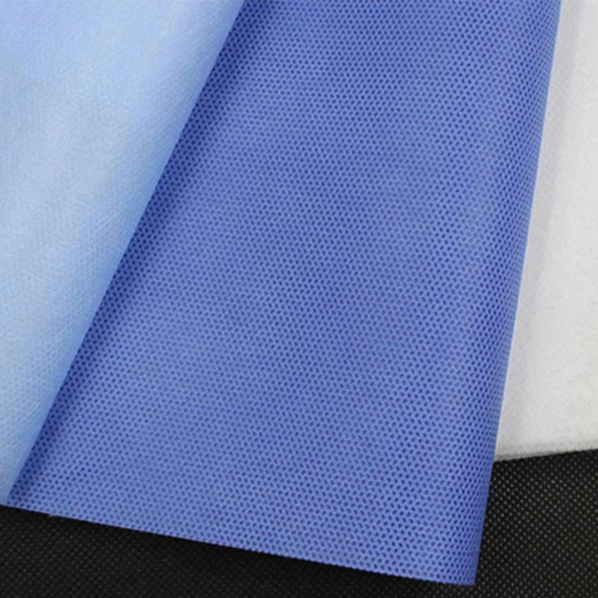 Factory hot sale 25gsm s/ss/sss/sms non woven fabric 175/195mm spunbond PP face 2020 nonwoven material