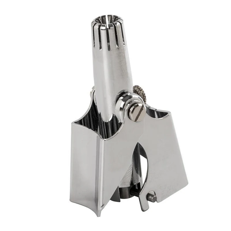 Portable Stainless Steel Manual Nose Ear Hair Trimmer Razor Shaver for Man