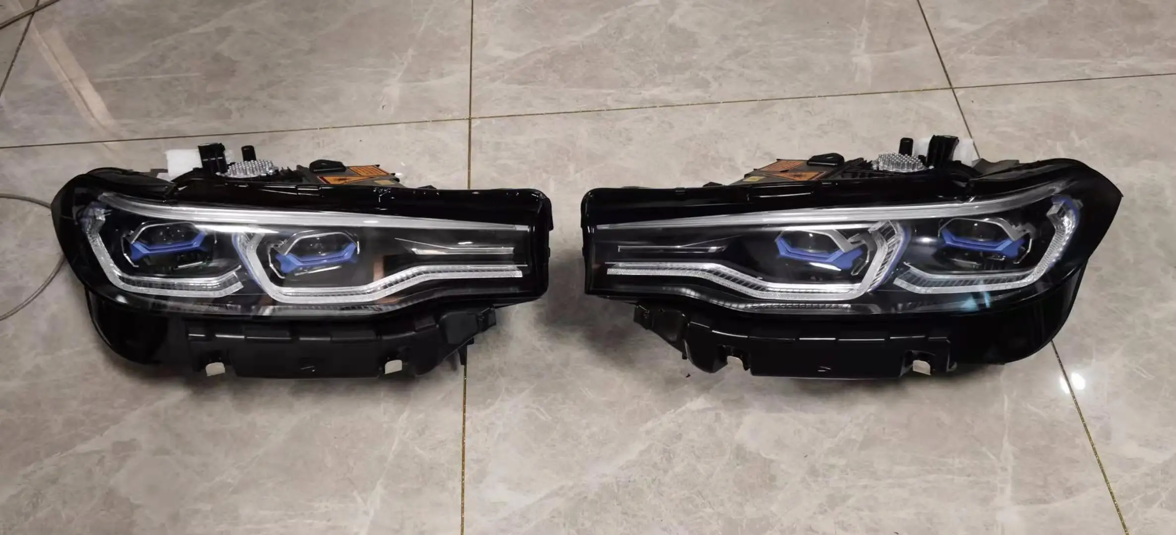 X7 Laser  headlight for BMW 2019-2022 X7 G07 high configuration original used headlight aftermarket replacement DRL
