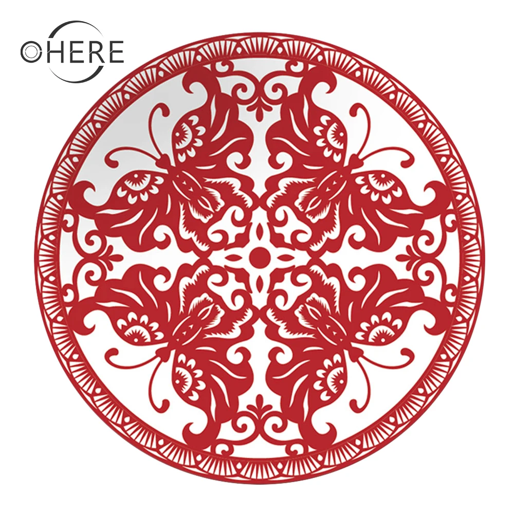 Классический дизайн тонкая костяная китайская тарелка устойчивая тарелка посуда роскошные свадебные вечерние тарелки зарядное устройство Оптовая продажа