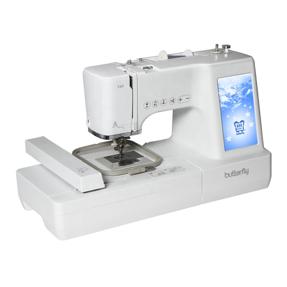 Вышивальная Машина Butterfly X60, 24 цвета, с USB-портом Wi-Fi