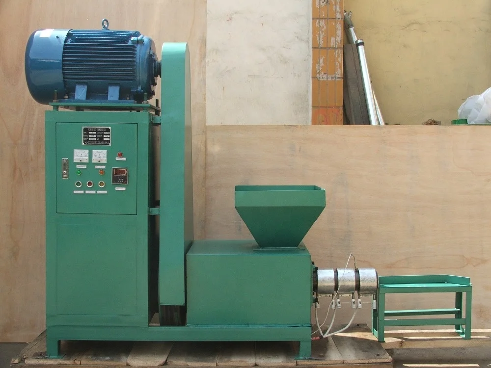 Wood Briquette Machine Wood Sawdust Briquette Pressing Biomass Briquette Machine Production Line for All Types Waste Material