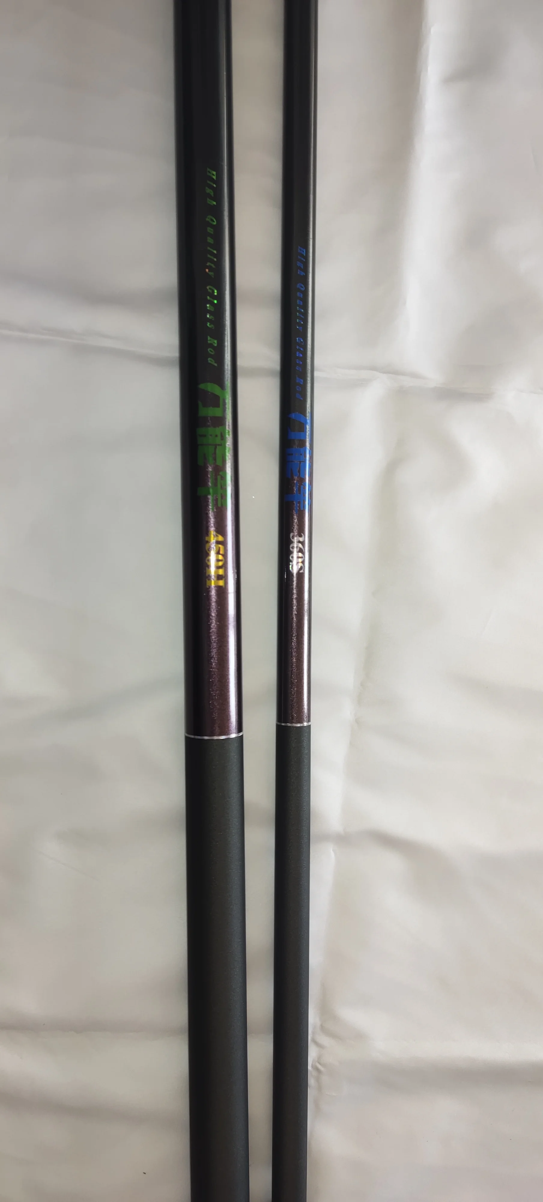 High quality fiberglass fishing rod 4.5m hand-held   short section flat stream rod  telescopic  wholesale