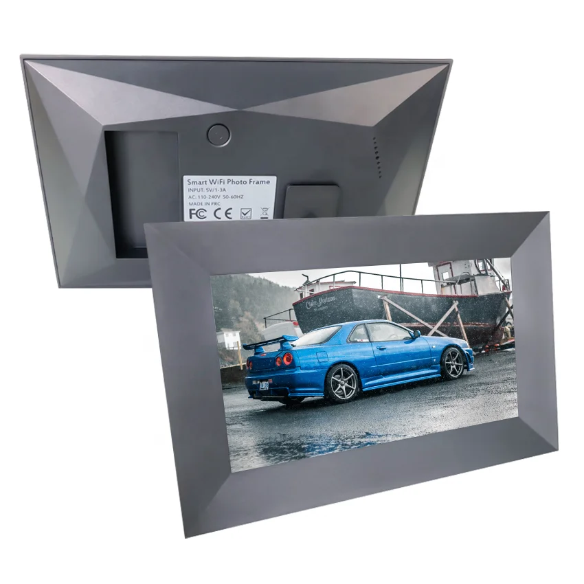 Acrylic digital photo frame with wifi english sexy pictures square mini digital 7 10 15 30 32 inch digital picture photo frame