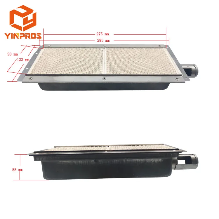 Propane Butane BBQ Grill Infrared Gas Pizza Oven Burner