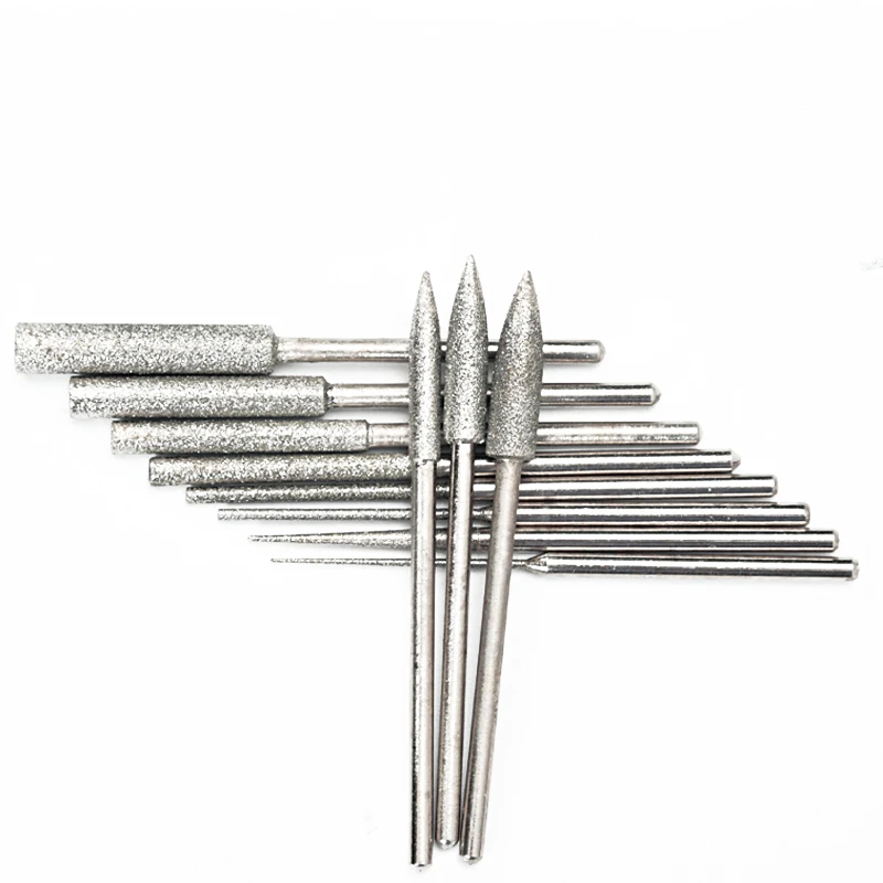 Wholesale Factory Durable High Quality Grinding Needle Carving Diamond Grinding Heads