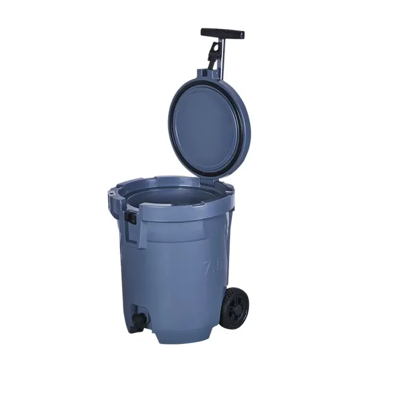 Kuer Convenient Ice Box Cooler Factory Direct Supply Cooler Box BBQ 28 Liter Ice Containers