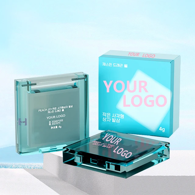 New Korean Solid Perfume Mini Organic Body Fragrance Cream Alcohol-free Deodorant Hot Sale Long Lasting Natural Fragrance