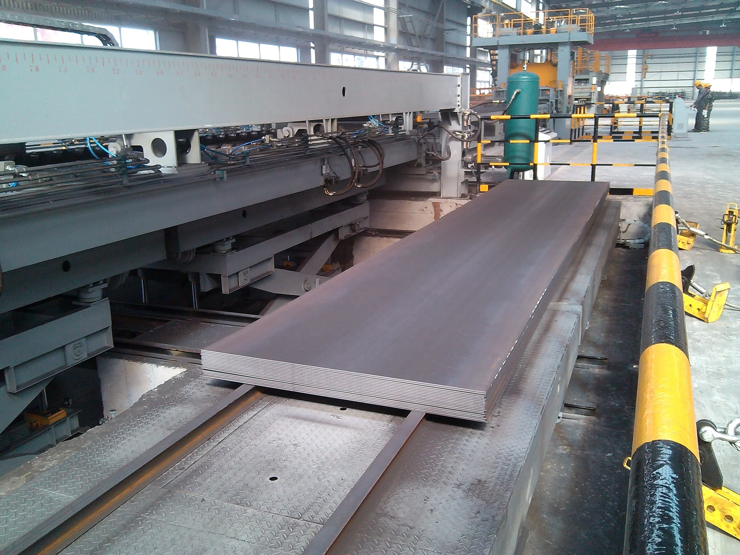 25mmThick Plate Leveling Cross Cutting Production Lineleveler steel sheetmachine coil levelmetal coil slitting machine