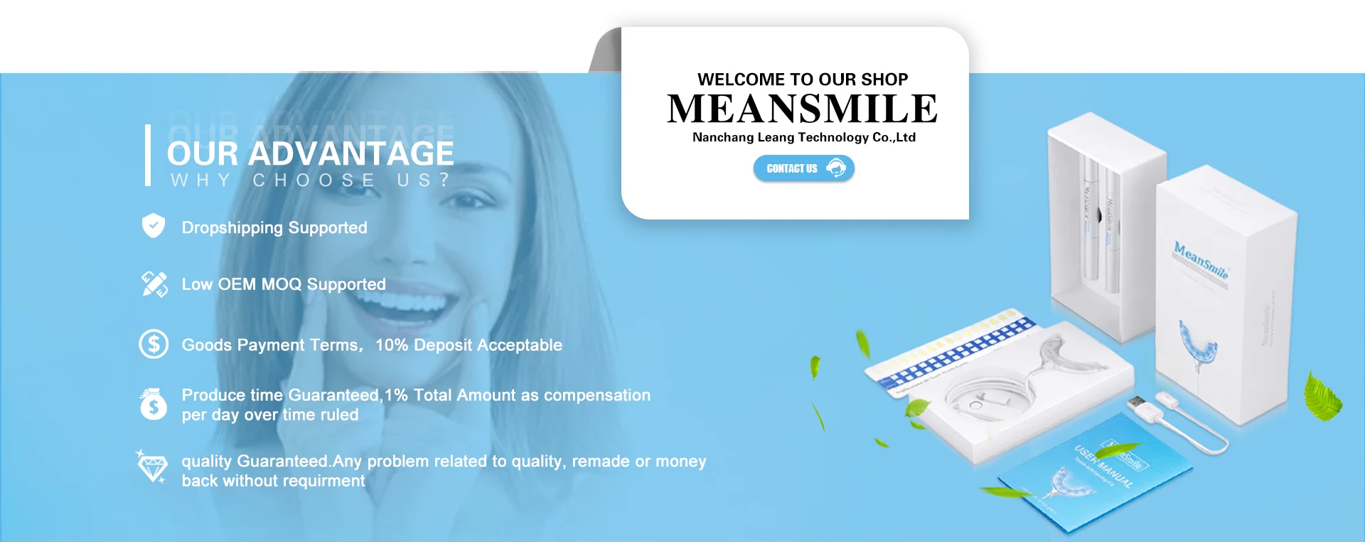 smartphone teeth whitening kit