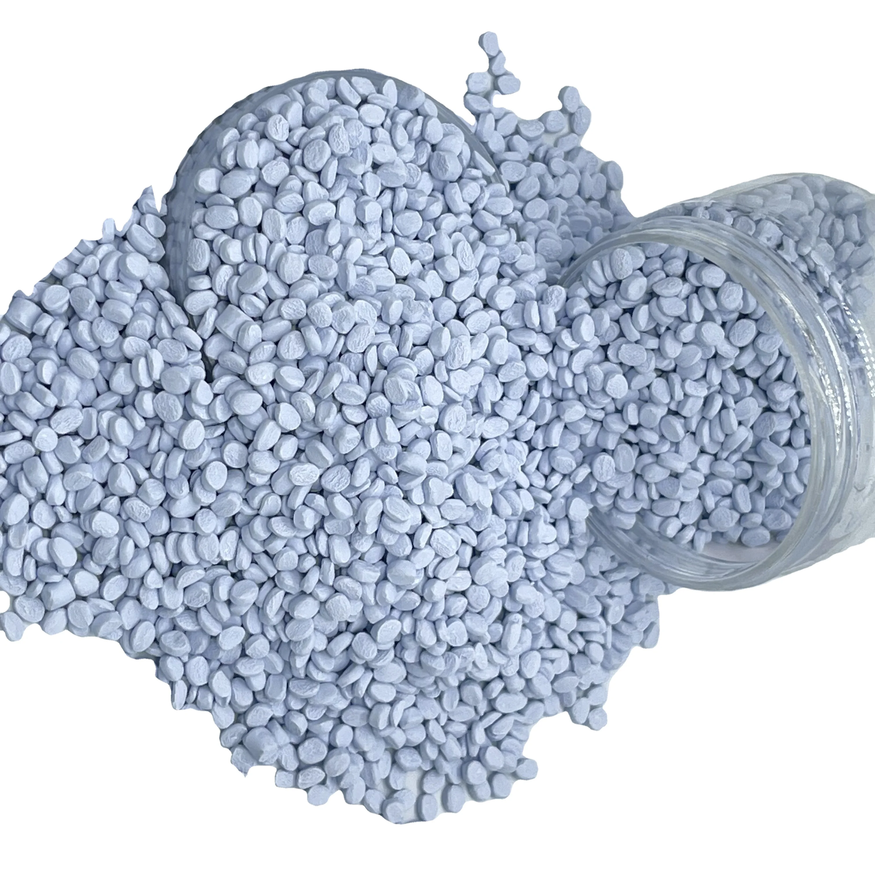 Hot sale Pre Coloured Granule Masterbatch blue Pigment Granule for Polymer Plastic PE Color Small Molding Level Pipes