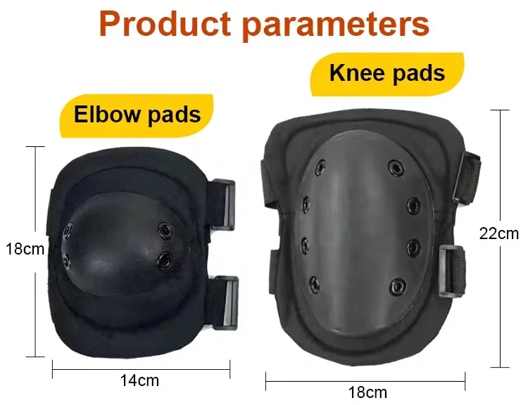 Adult Camo Tactical KneePad Elbow Pads Cycling Protector Outdoor Mountaineering Sports Protective Kneepad Safety Gear