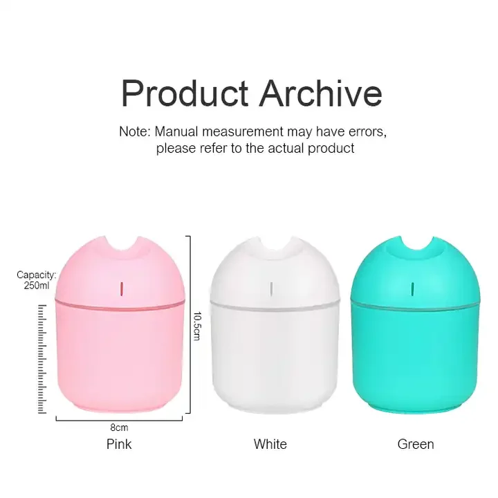 Portable Car Air Humidifiers USB Cool Mist Essential Oil Diffuser Car USB Air Humidifier