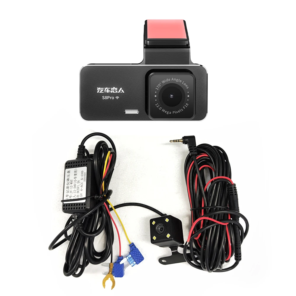 Best Selling 3.39 Inch 2K Dash Cam  Car DVR Camera Black Box With WIFI