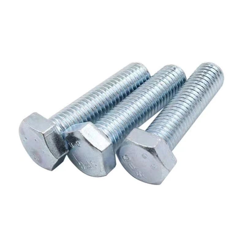 Din 931 Din 933 M8 M4 Hexagon Head Bolt Grade 4.8/ 8.8/ 10.9/ 12.9 Half Thread Hex Bolt And Nut screw