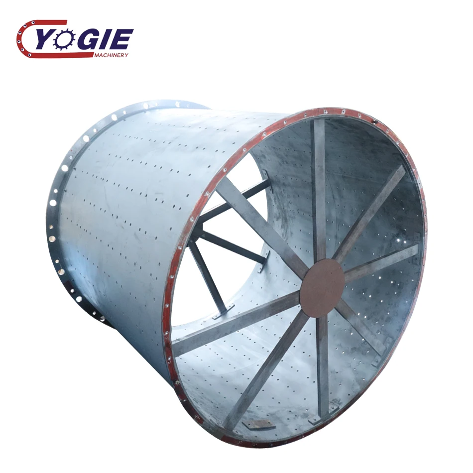 Yogie kiln parts cement plant welded rotary kiln shell dryer drun shell