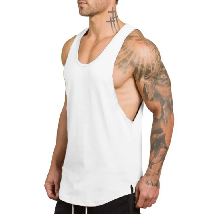 Wholesale Summer Soft Compression Fitness Sport Athletic Training Mens Tank Top