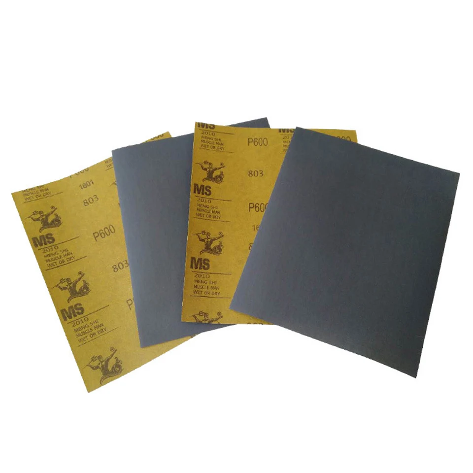 Ms High Quality Durable Silicon Carbide Water Proof Abrasive Paper Wholesale Sandpaper Roll