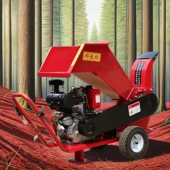 CE certified large capacity wood crusher Efficient forest power cyclone wood crusher