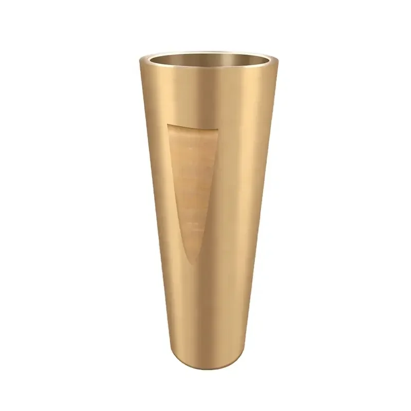 Non-standard custom various grades of copper bushing bearing and other copper cast castings alloy copper Factory