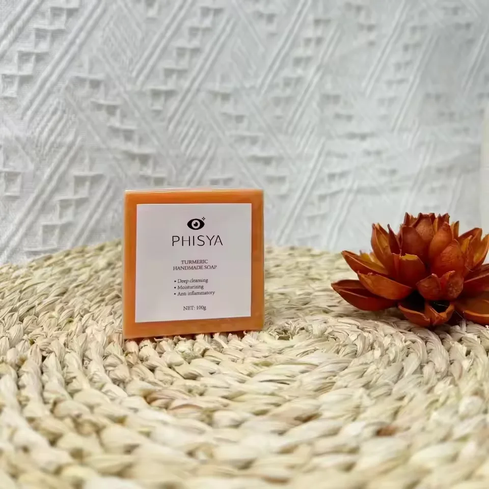 Hot  Selling Anti Ance Face Skincare Kit Turmeric Face Cream Organic Handmade Soap for Ance Skin