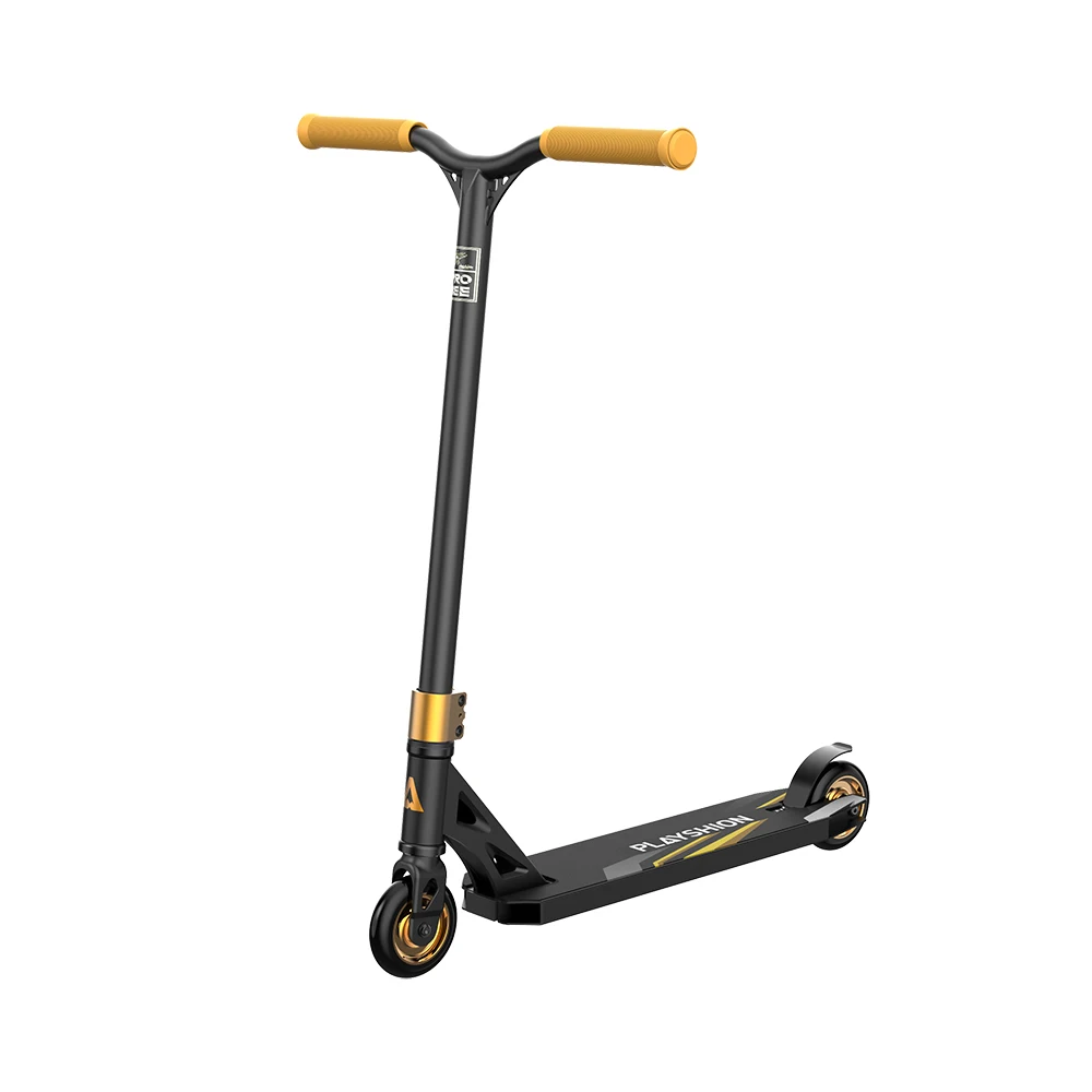 Factory supply high end stunt pro scooter 100mm PU wheels kids kick scooter