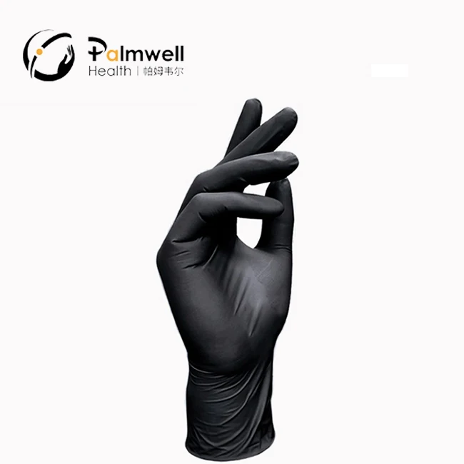 Kitchen working safety gloves nitrile industrial work gloves nitrile gloves food