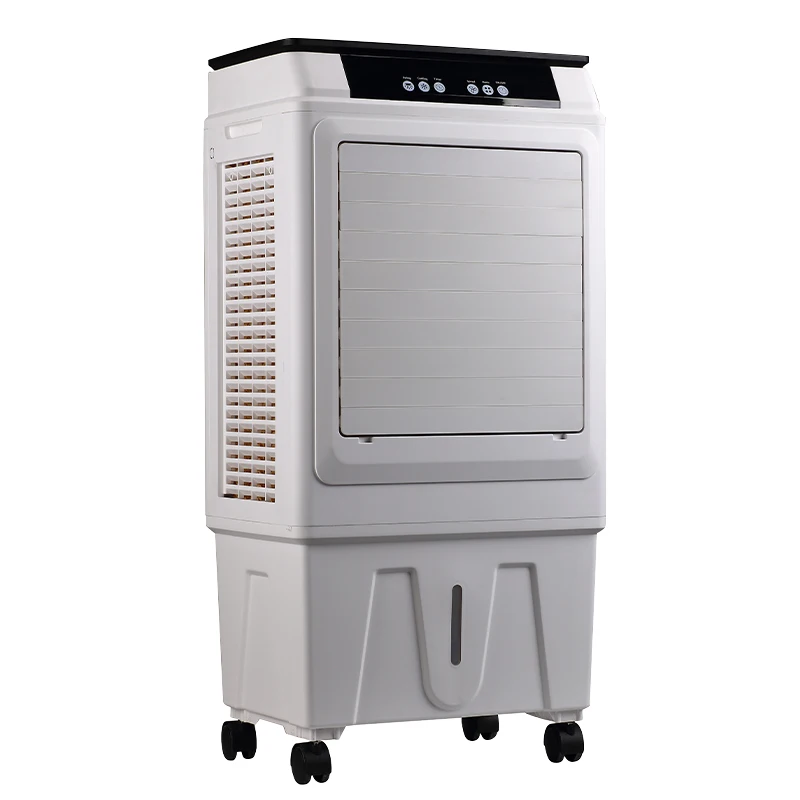 electric house appliance evaporative water tank fan cooler with digital controller