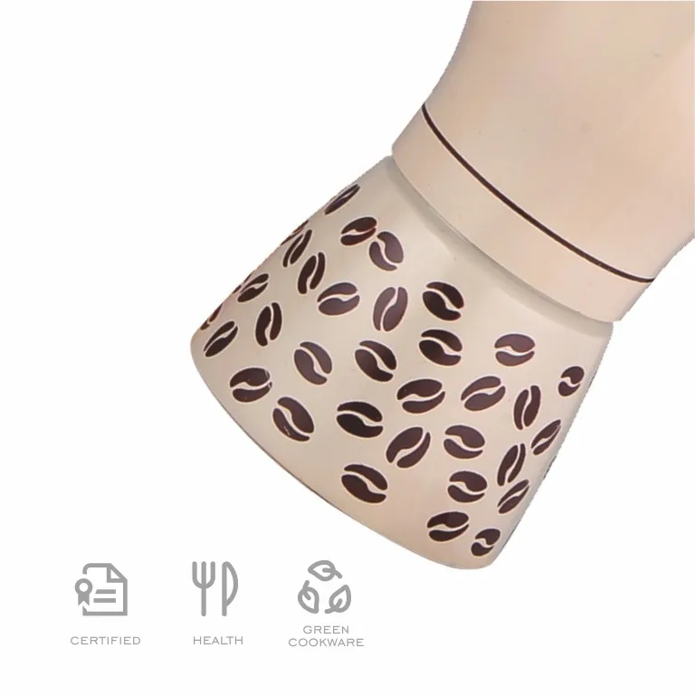 450ml Aluminum Moka Pot Hot-Selling Classic Design for Coffee Portable Gas & Ceramic Stove for Business Travel & Camping