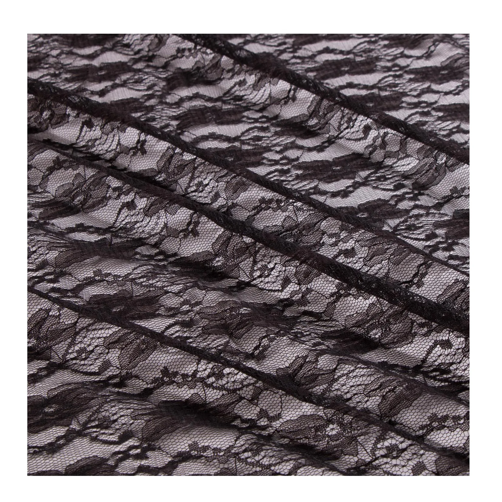 New Fashion Buy Jacquard Black Plum Blossom Fabrics Mesh Fabric Tulle Lace 100% Polyester Woven Embroidered Soft Hand Feeling