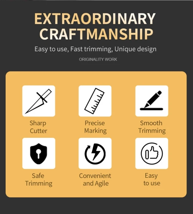 Functional And Convenient Office Use Paper Cutter Manual Safety Rotary A3 Paper Trimmer