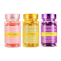 Best Professional Private Label Smooth Care Treatment Moisturizing Growth Hair Serum Vegan Oil Vitamin Capsules