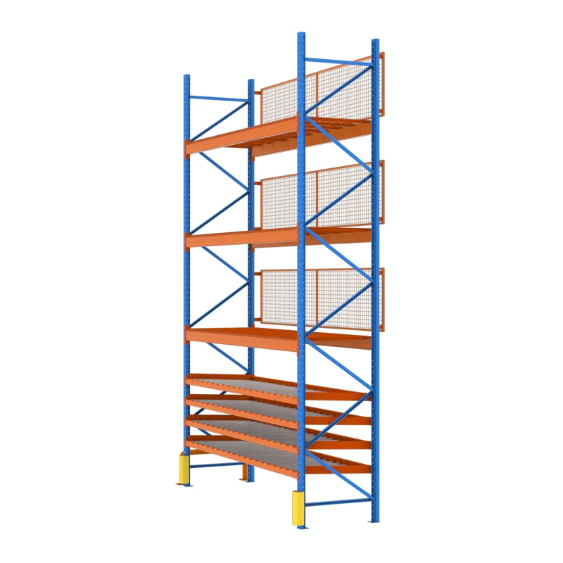 High Quality Warehouse Pallet Rolling Rack Aluminium Alloy Strong Load Bearing Rack