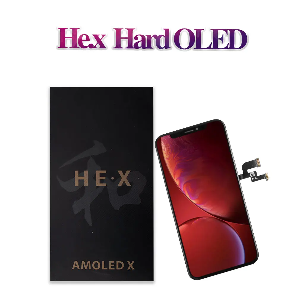  HEX Hard Soft OLED Screen Replacment Ecran HEHUI For iPhone X XS Max XR 11