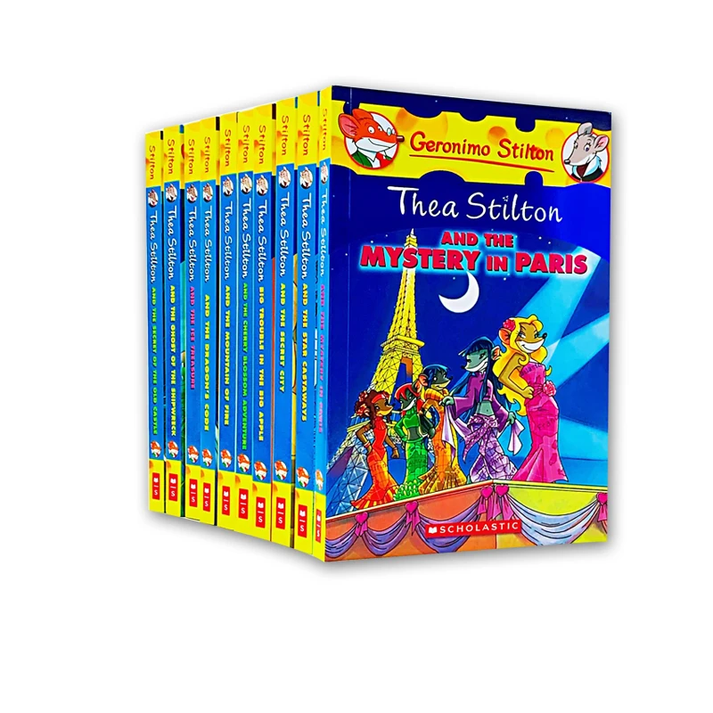 Женская версия мышь репортер 1-10 геронимо Стилтон ТЕА Стилтон книга с руководством по мостам для детей
