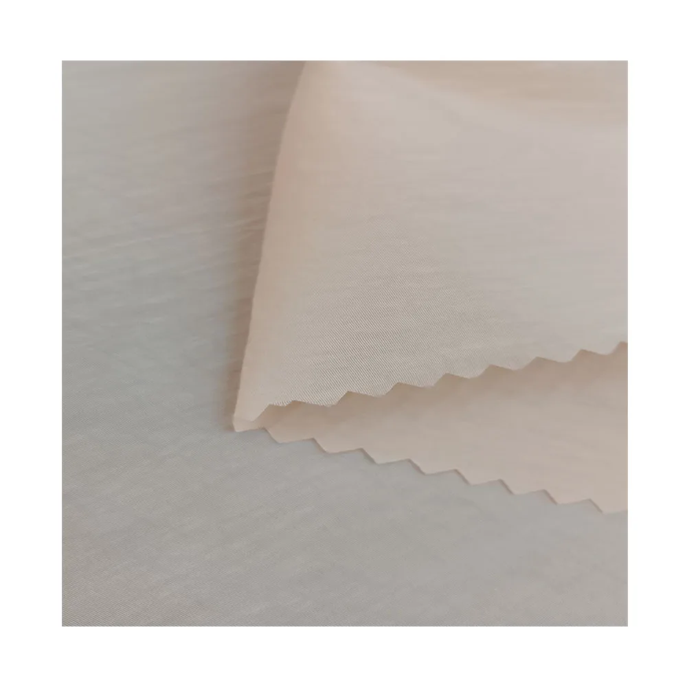 40D Wrinkle 100% Nylon Crinkled Taffeta Crinkle Crepe Waterproof 380T Nylon Fabrics Clothes Jacket Down Coat