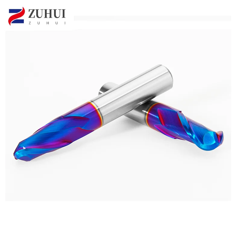 Wholesale Price Cnc Cutting Tool 55hrc 55hrc 60hrc 2 Flute 3 Flute 4 Flute Ball Nose Square Tungsten Solid Carbide Fresa De Meta