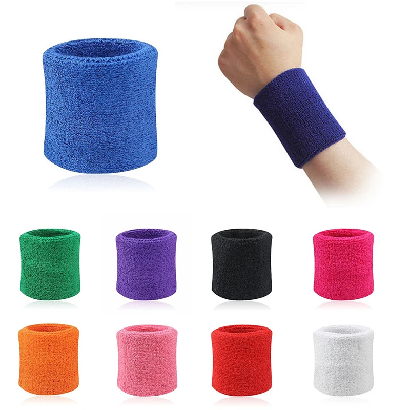 Sweatbands Sports Headband and Wrist Sweatbands Cotton sweat wrist band