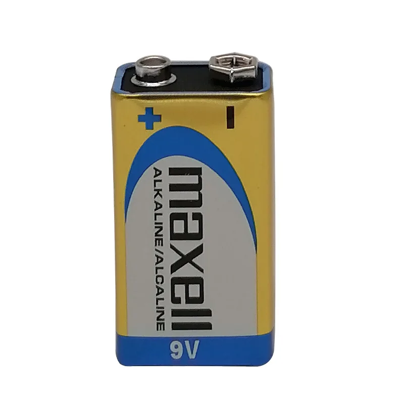 High Quality Shrink Pack 9V 6LR61 alkaline battery for smoke alarm