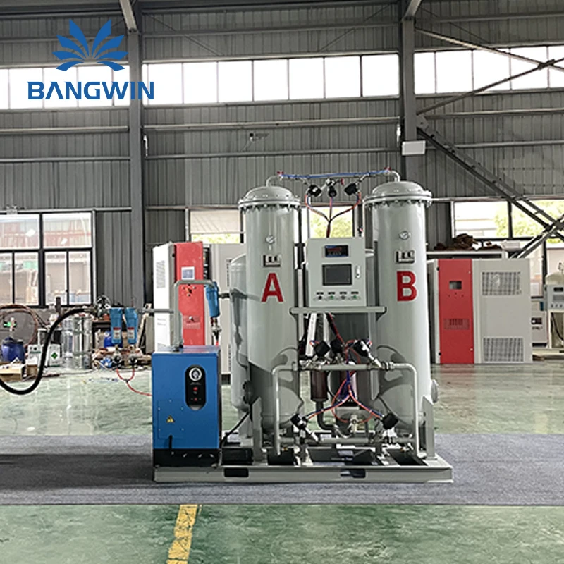 Premium Quality Liquid Nitrogen Generation Plant With Tanks Liquid Nitrogen Manufacturing Plant