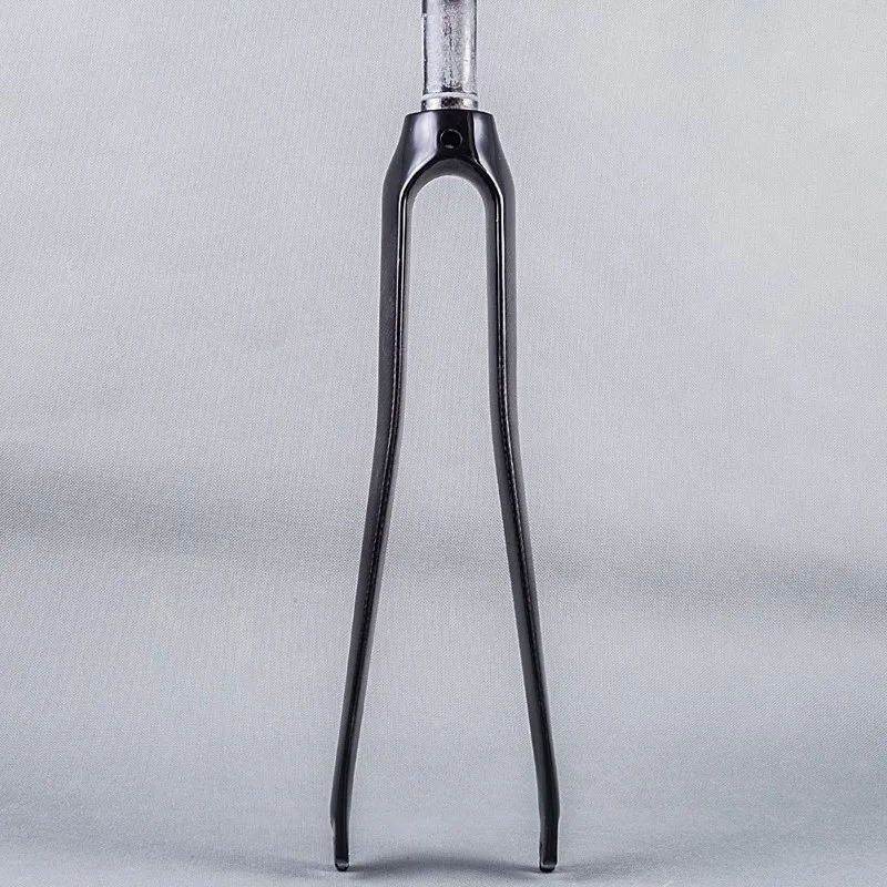 OEM no logo road bicycle disc brake rigid fork 700c bike roadbike suspension front fork for sale 3K Gloss/matte