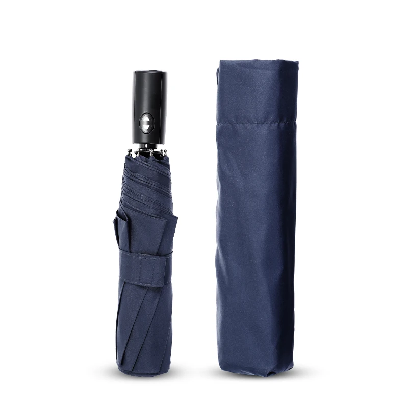 Ok Umbrella automatic rain and wind proof customizable promotional folding umbrellas with logo