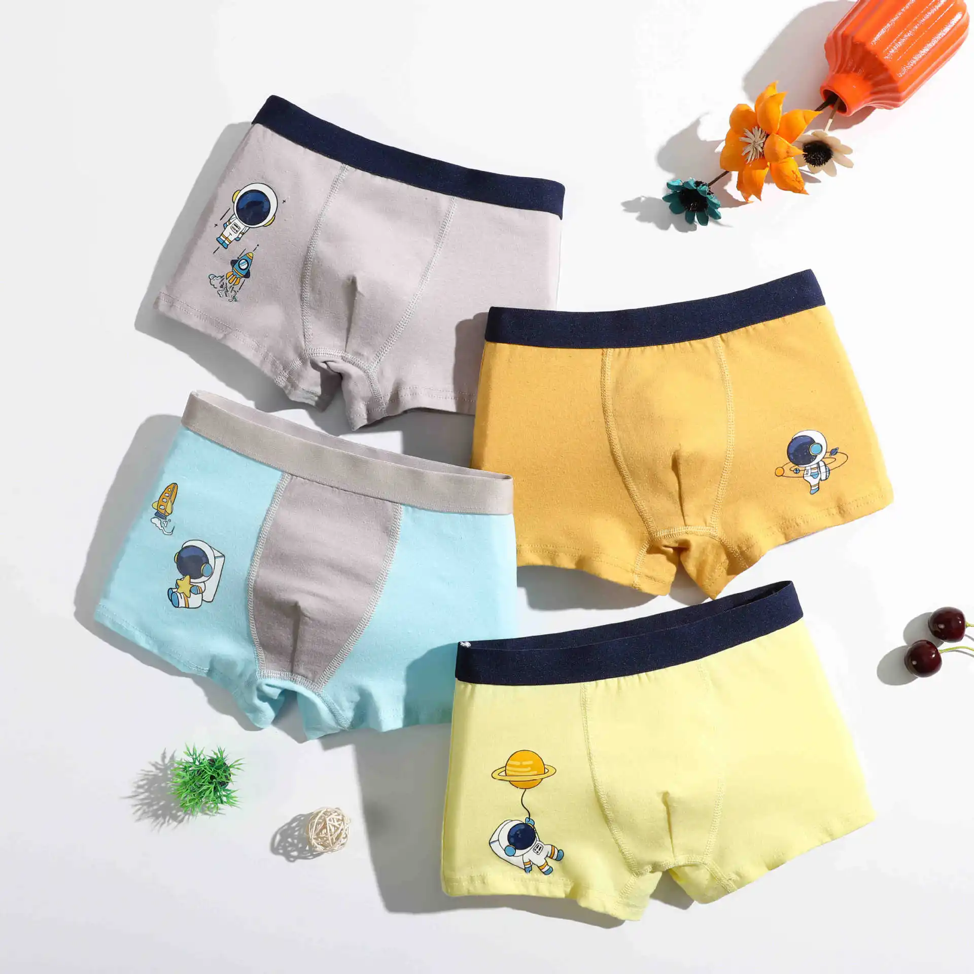 Kids Underwear Boys Children S Panties High Quality Fancy 95 Cotton Sex Cartoon Casual Animals OEM Spandex Style Time Lead Color