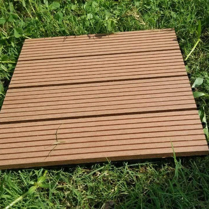 Chinese Plastic Composite Wood Exterior Wooden Floor Tile Prices In Sri Lanka WPC Solid Floor Tiles Waterproof Engineered Wood