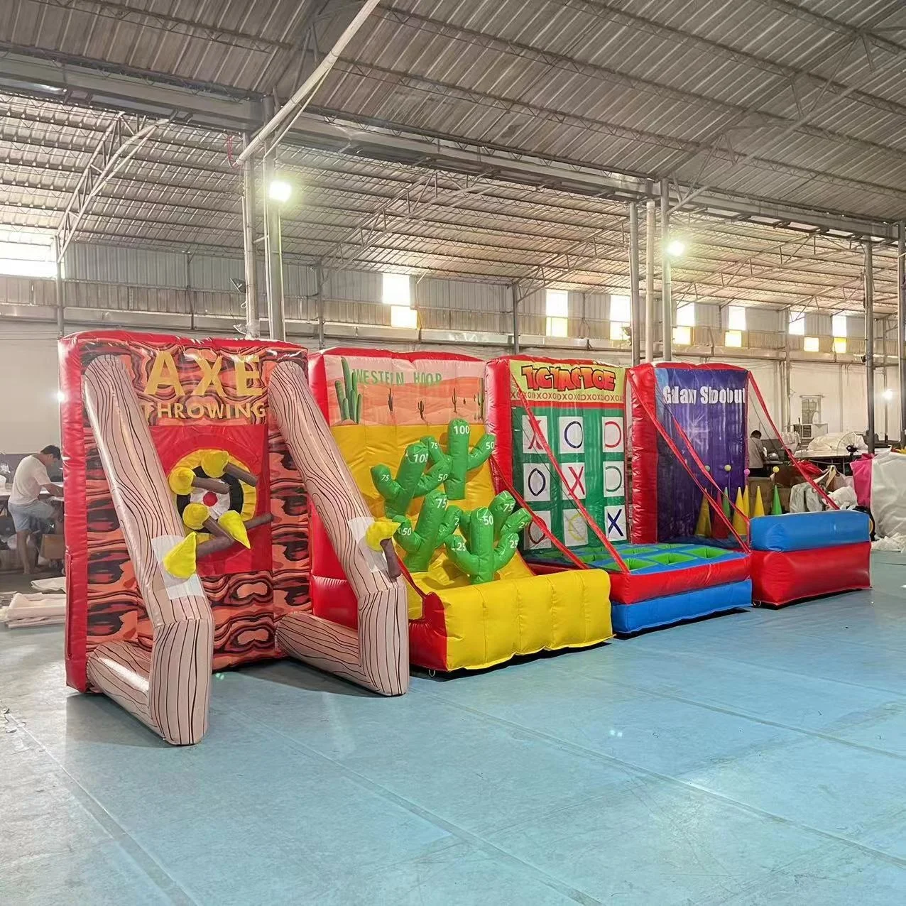 2024 hot sale funny inflatable carnival games inflatable sport game with customized design