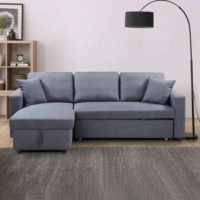 chinese recliner living room sectionals corner sofa bed with storage and armrest