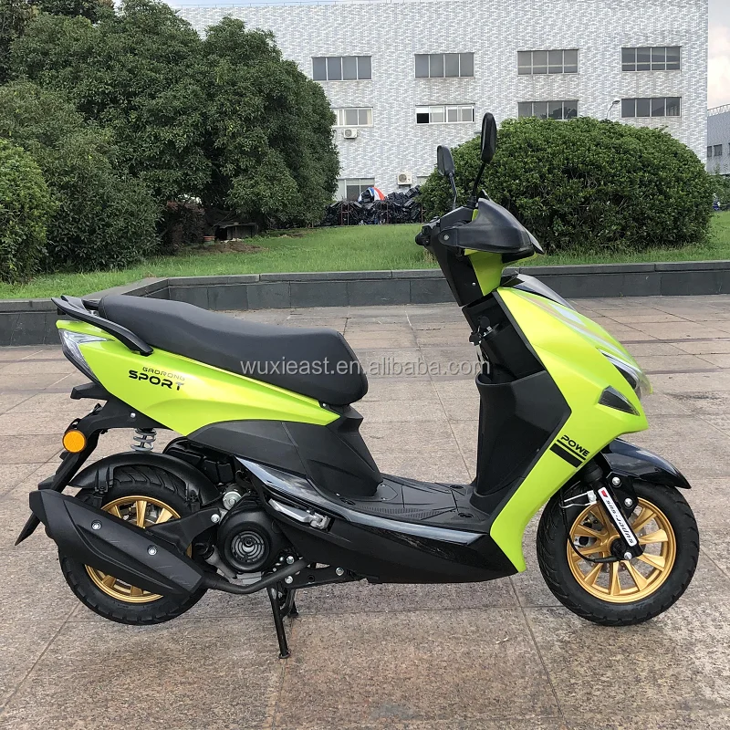 China Wuxi Factory 125cc Gas Moto Scooter Adult Motorcycle Wholesale