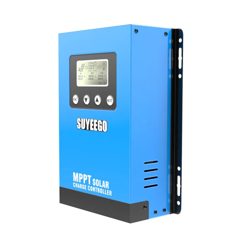 SUYEEGO Hot Sale Solar System 30a 40a 50a 60a Mppt Solar Battery Charge Controller 12/24/36/48v Auto Charger Controller for home